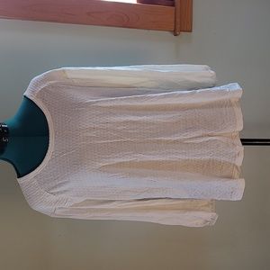 Rose+Olive Women's White Blouse. Size XL.